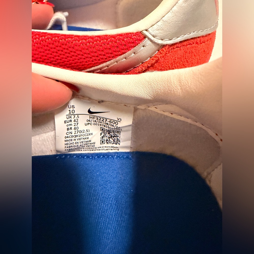 Nike LD-1000 "University Red/Metallic Silver/Sail" Women's Shoe - Picture 10 of 11